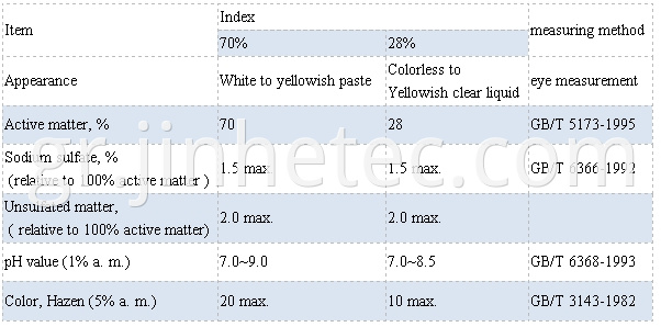 Sodium Lauryl Ether Sulfate Sles 70